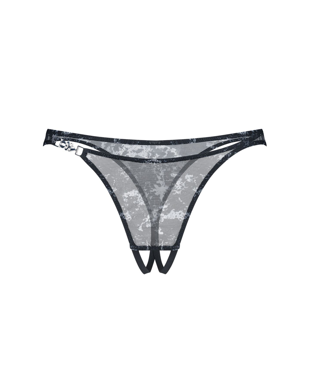 Трусики Obsessive Corrosis crotchless thong - превʼю 14