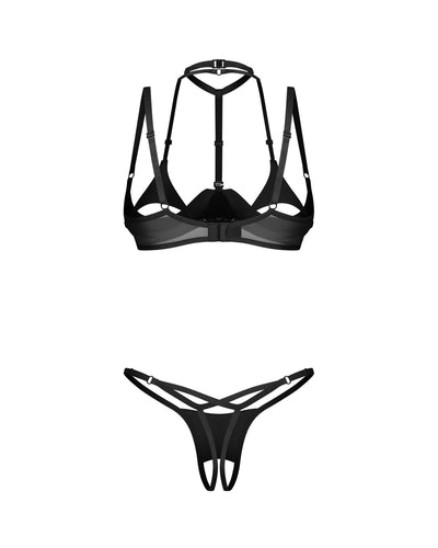 Комплект Obsessive Rolleya 2-pcs crotchless set - фото 14