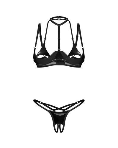 Комплект Obsessive Rolleya 2-pcs crotchless set - фото 13