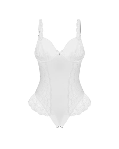 Боді Obsessive Weddya crotchless teddy - фото 3
