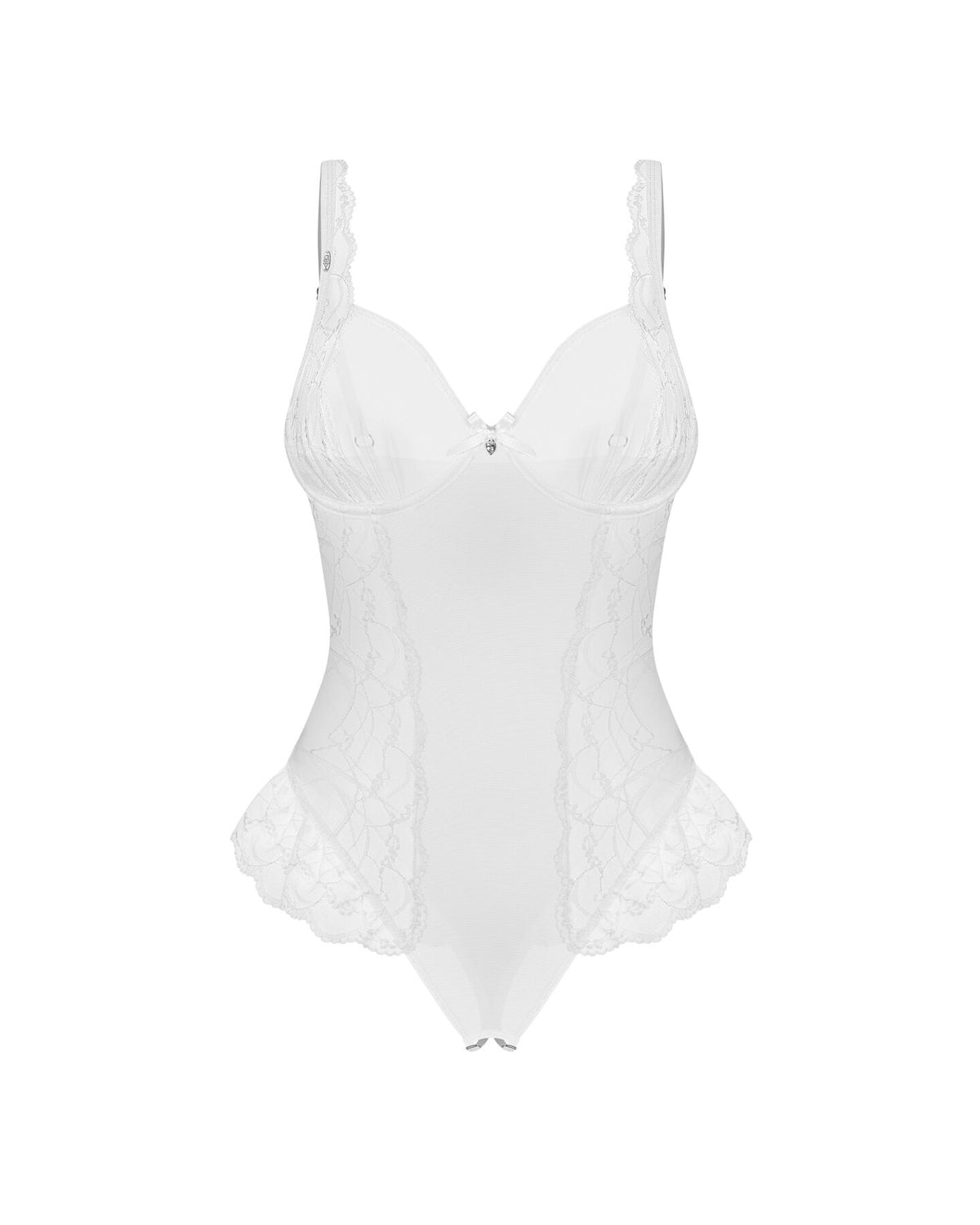 Боді Obsessive Weddya crotchless teddy - превʼю 10