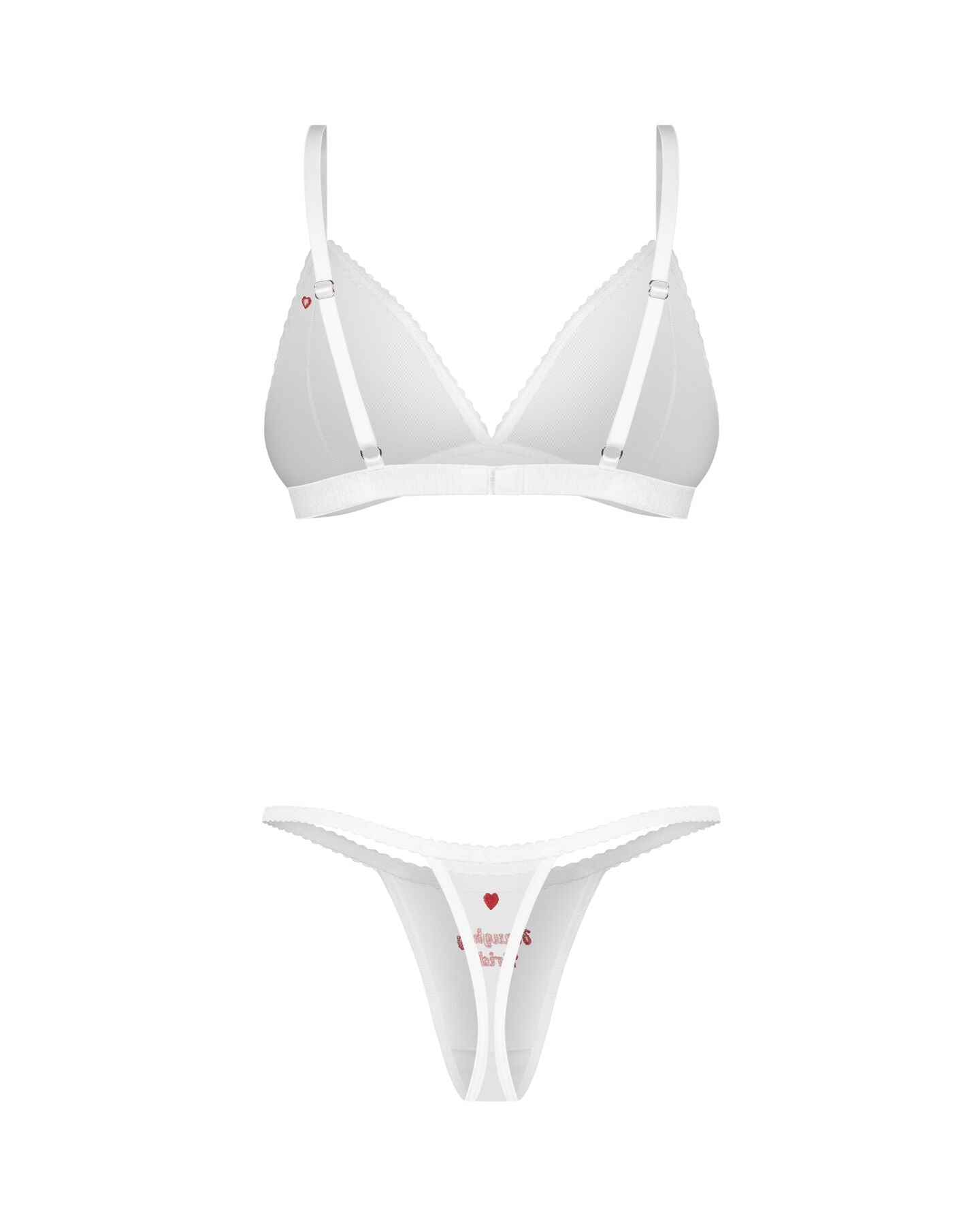 Комплект Obsessive Weddya Bride 3-pcs set  - фото 3