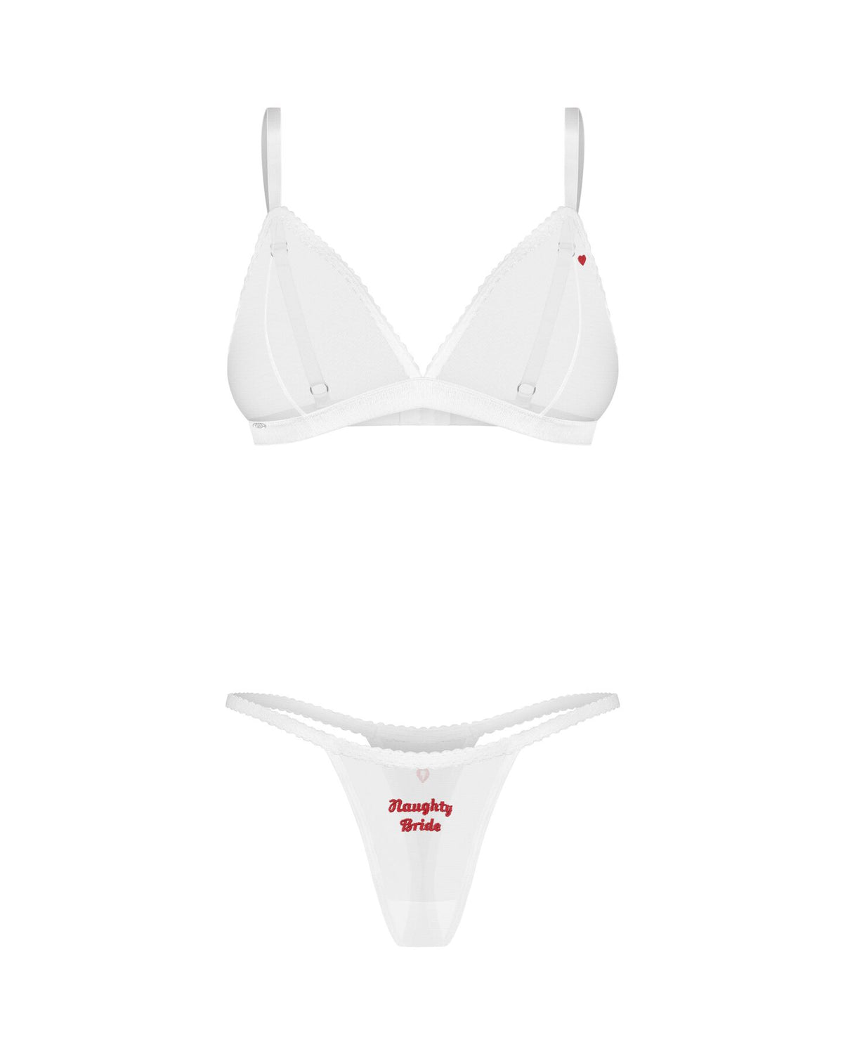 Комплект Obsessive Weddya Bride 3-pcs set  - превью 2