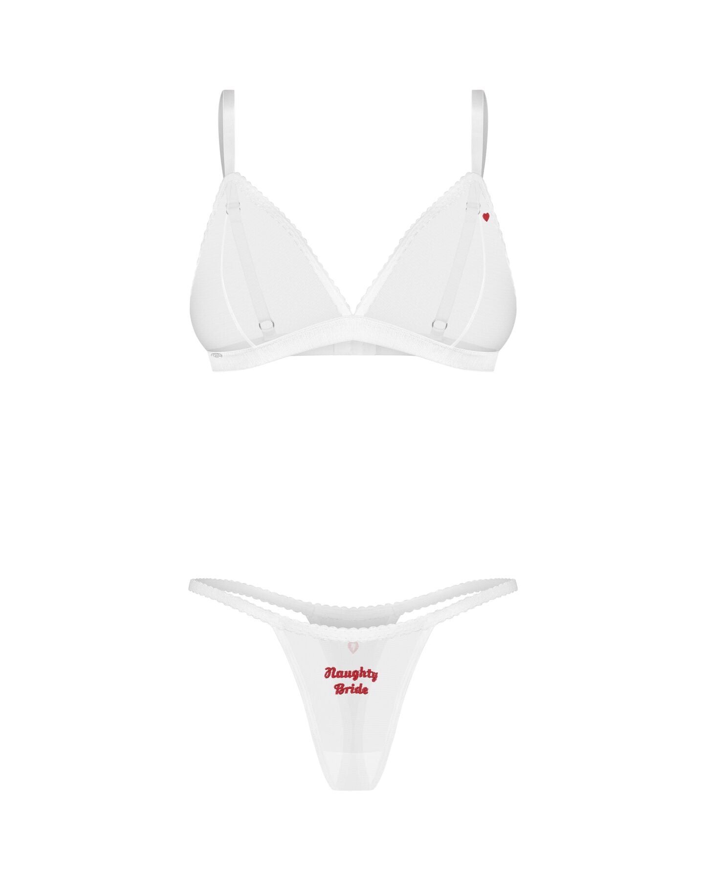 Комплект Obsessive Weddya Bride 3-pcs set  - фото 11
