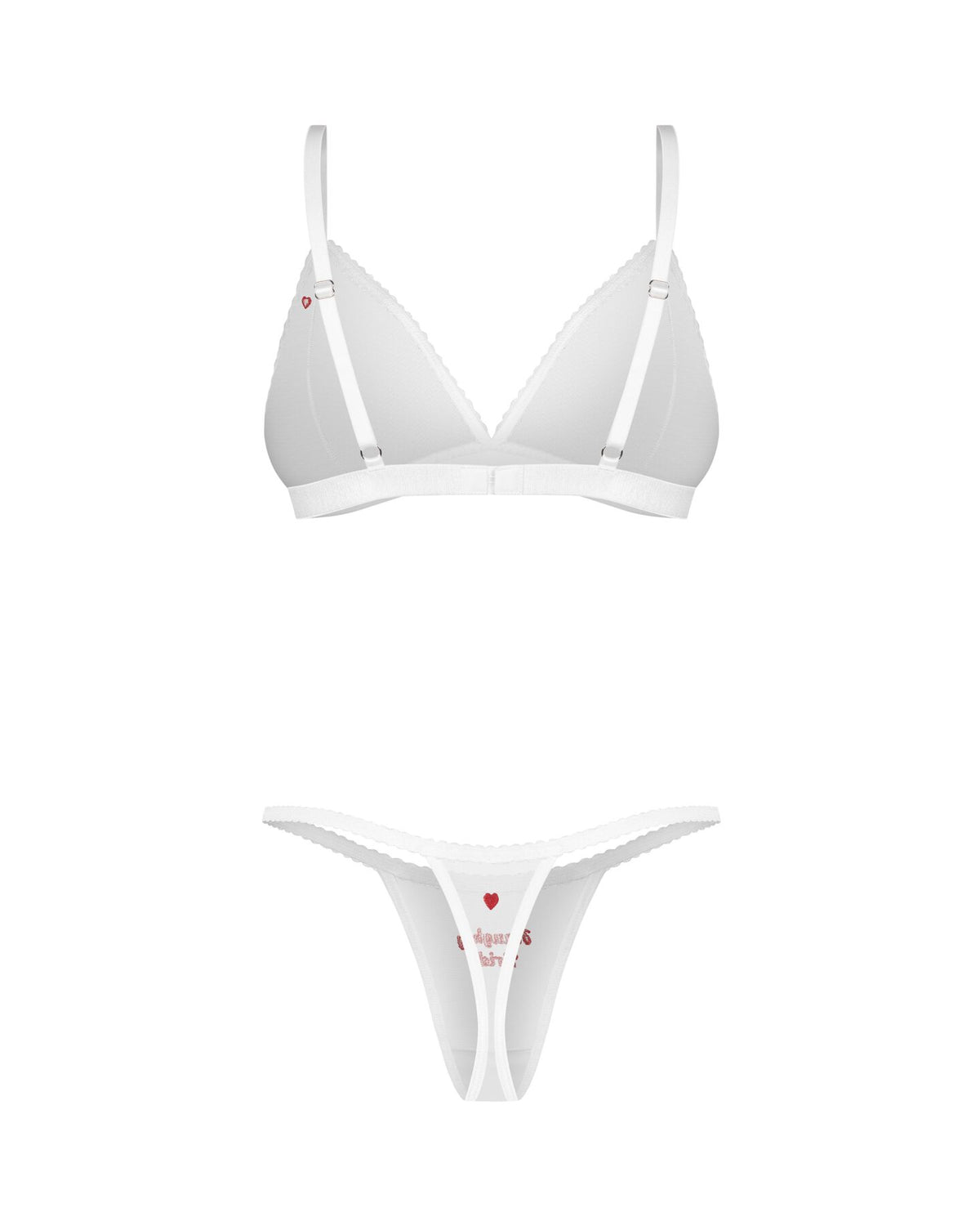Комплект Obsessive Weddya Bride 3-pcs set  - превью 21