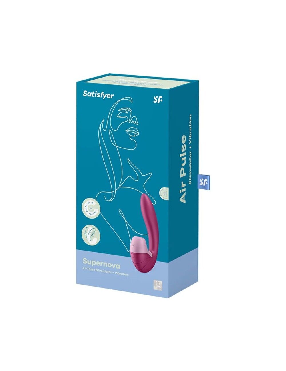 Thumb image for product index 9: Вакуумний вібратор Satisfyer Supernova