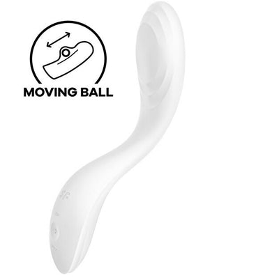 Main image for product index 1: Вибратор с жемчужной стимуляцией точки G Satisfyer Rrrolling Pleasure 