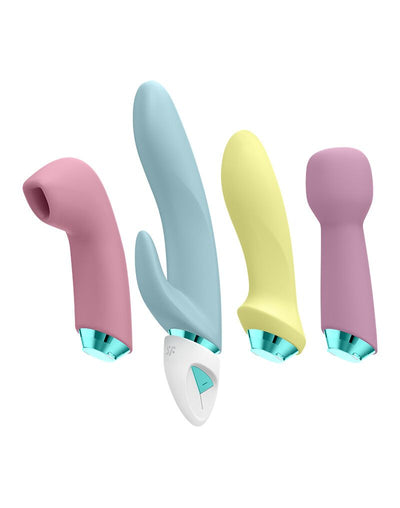 Main image for product index 1: Подарунковий набір секс-іграшок Satisfyer Fabulous Four