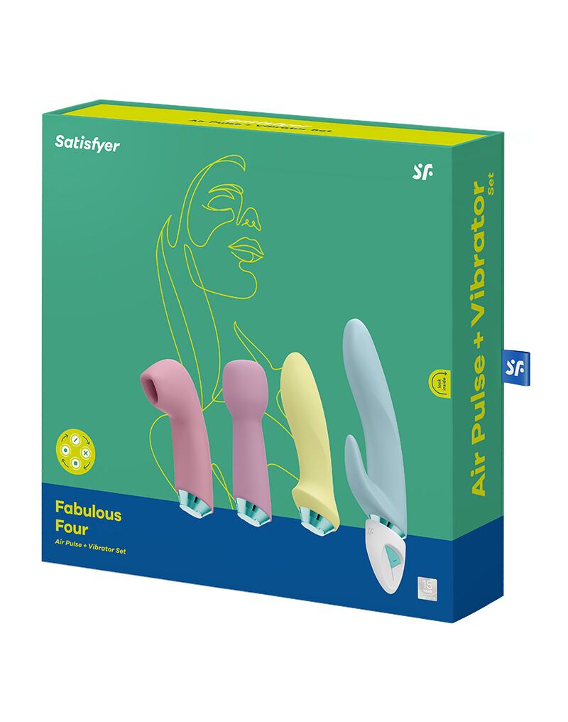 Thumb image for product index 6: Подарунковий набір секс-іграшок Satisfyer Fabulous Four