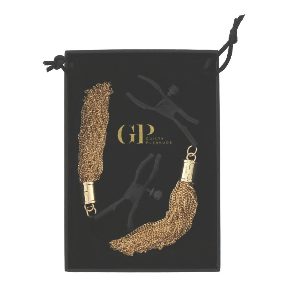 Зажимы для сосков Guilty Pleasure Draped Desire Clamps - превью 10
